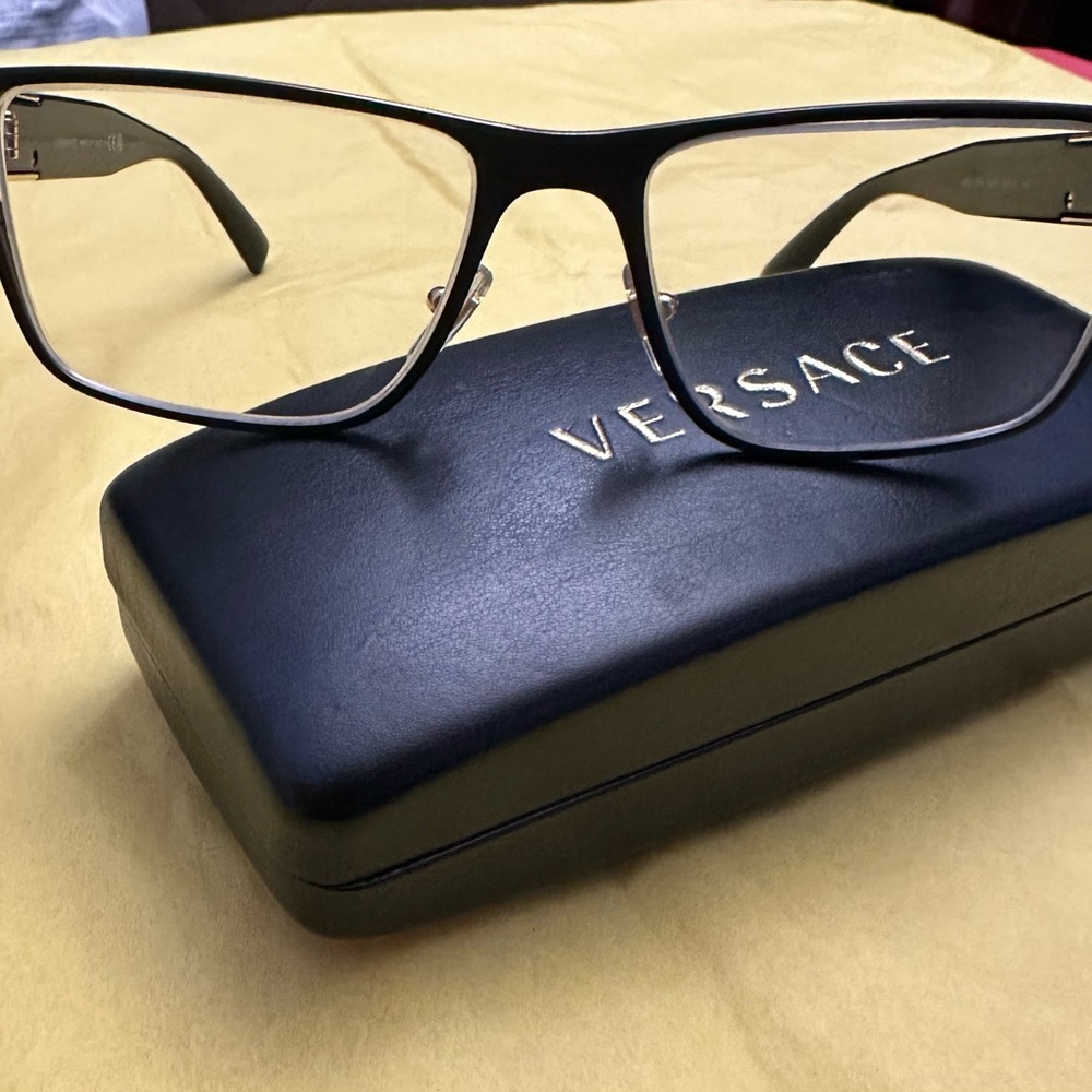 Versace Black Eyeglasses